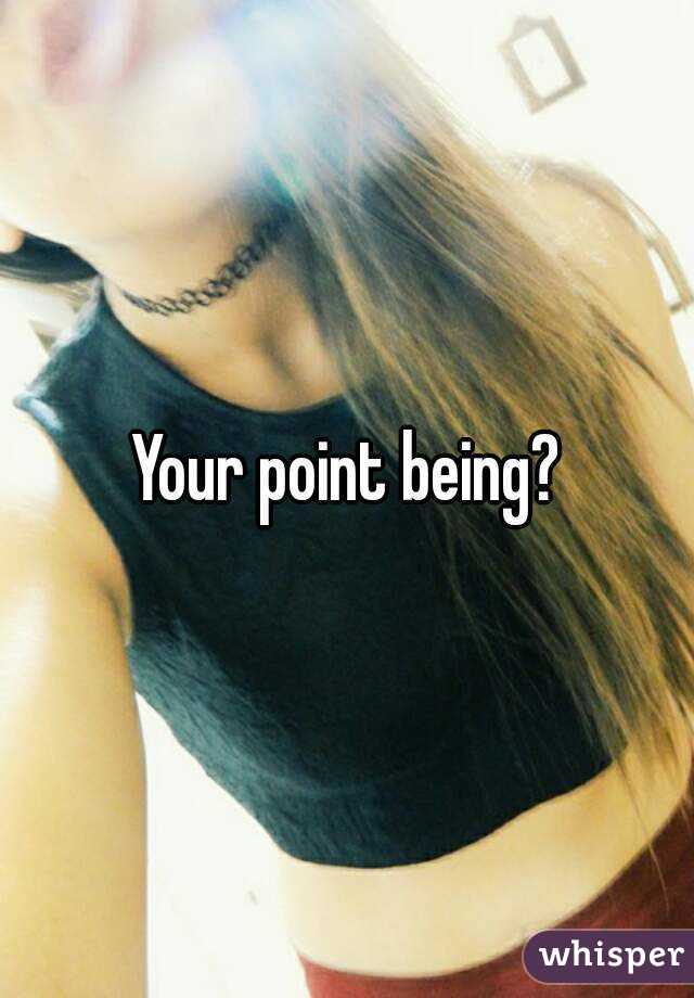 Your point being?