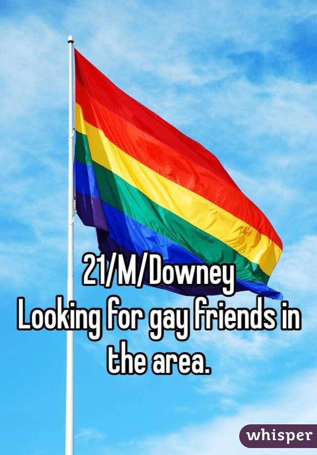 21/M/Downey 
Looking for gay friends in the area. 