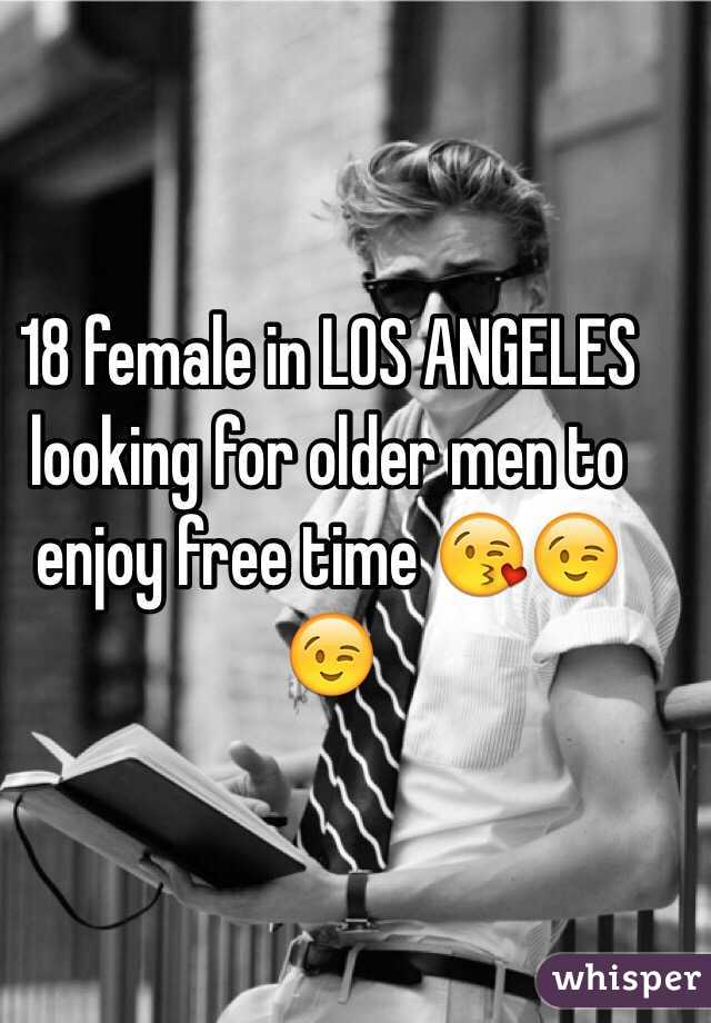 18 female in LOS ANGELES looking for older men to enjoy free time 😘😉😉