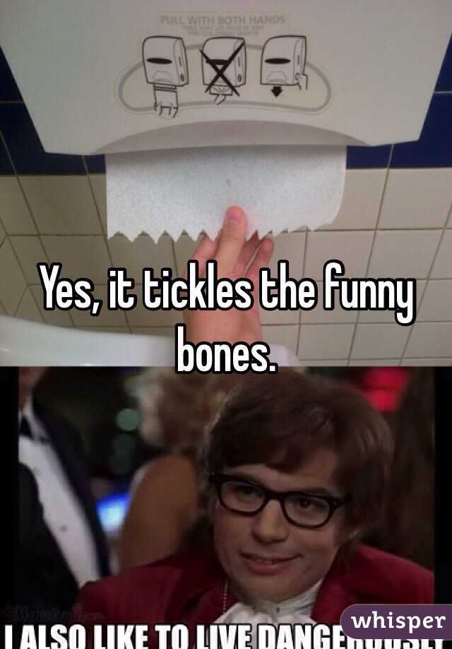 Yes, it tickles the funny bones.