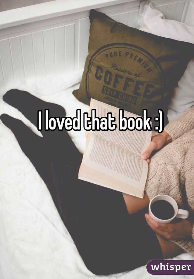 I loved that book :)