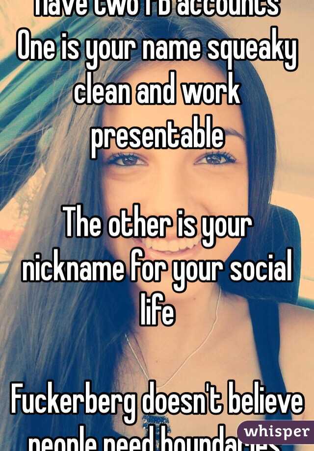 Have two FB accounts
One is your name squeaky clean and work presentable

The other is your nickname for your social life

Fuckerberg doesn't believe people need boundaries. 