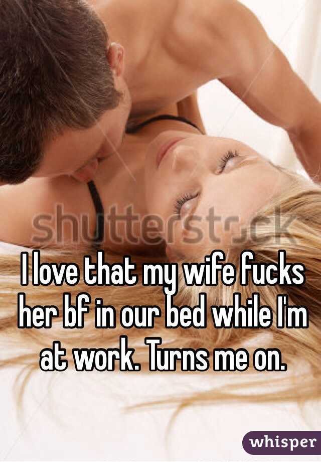I love that my wife fucks her bf in our bed while Im at work. Xxx Pic Hd