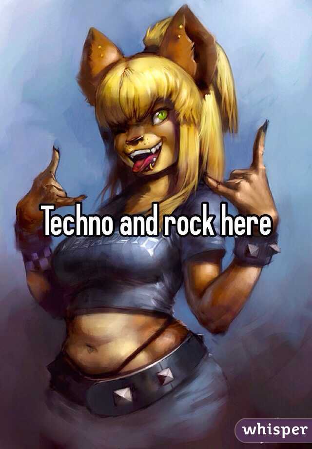 Techno and rock here