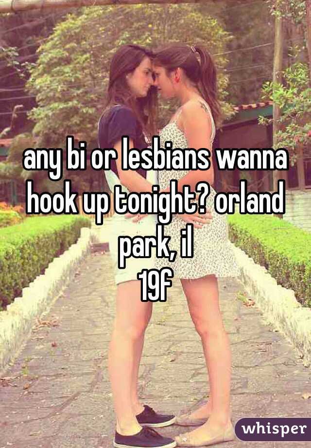 any bi or lesbians wanna hook up tonight? orland park, il
19f