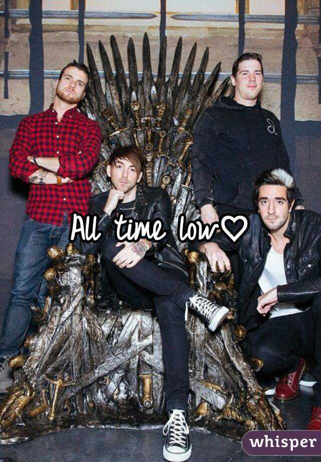 All time low♡