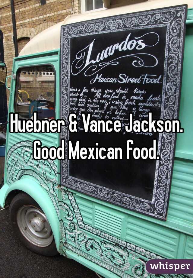 Huebner & Vance Jackson. Good Mexican food.