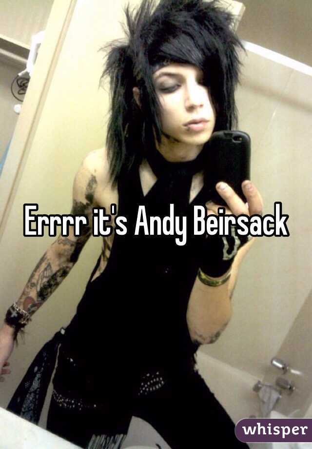 Errrr it's Andy Beirsack 