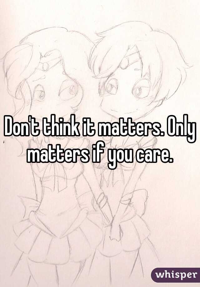 Don't think it matters. Only matters if you care. 