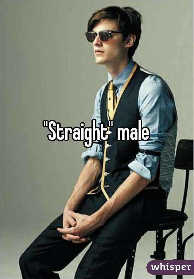"Straight" male
