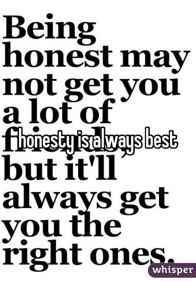 honesty-is-always-best