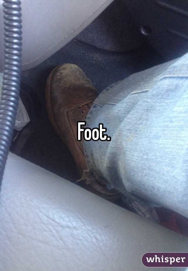 Foot. 