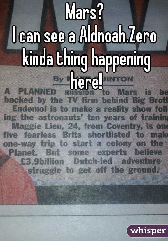 Mars?
I can see a Aldnoah.Zero kinda thing happening here!