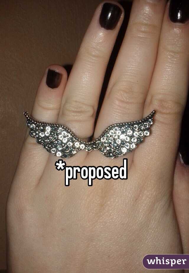 *proposed 