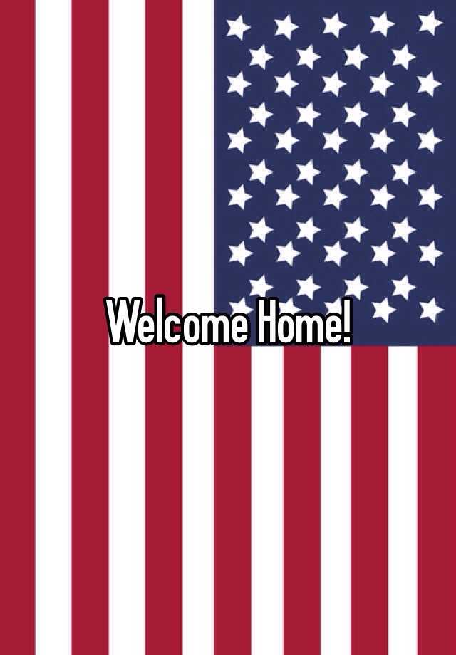 Проект welcome home