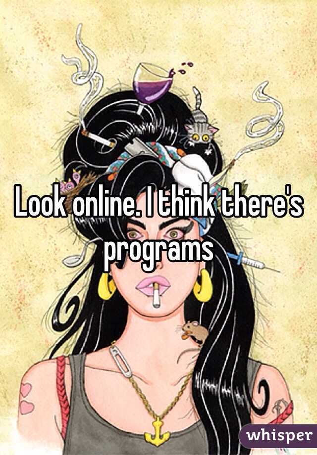Look online. I think there's programs 
