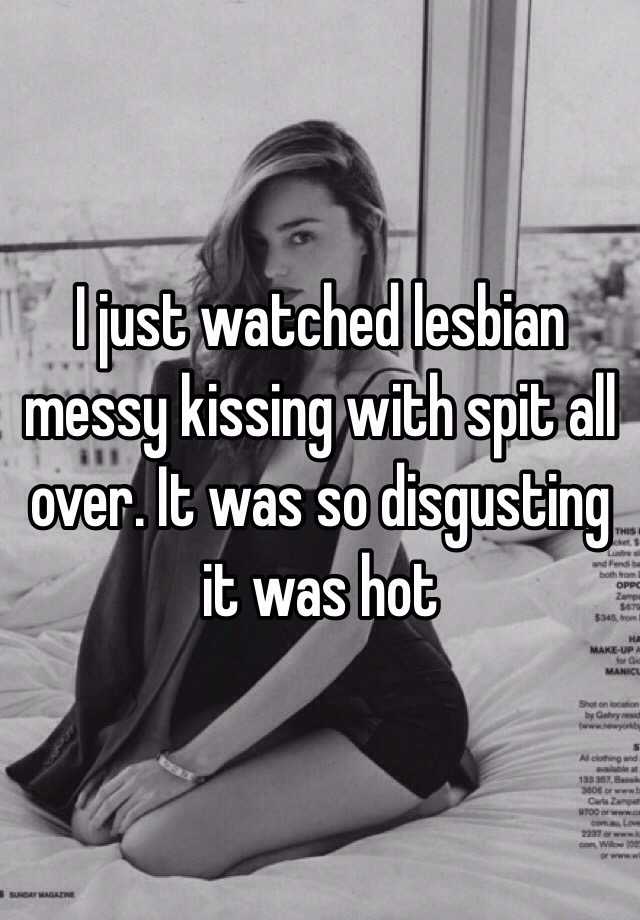 Lesbian Spit Kissing