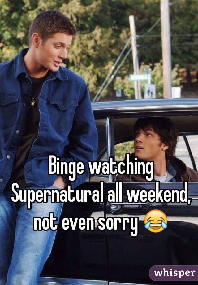 binge supernatural