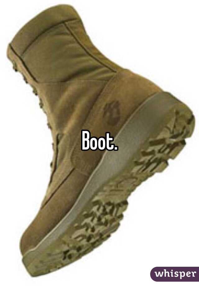 Boot. 