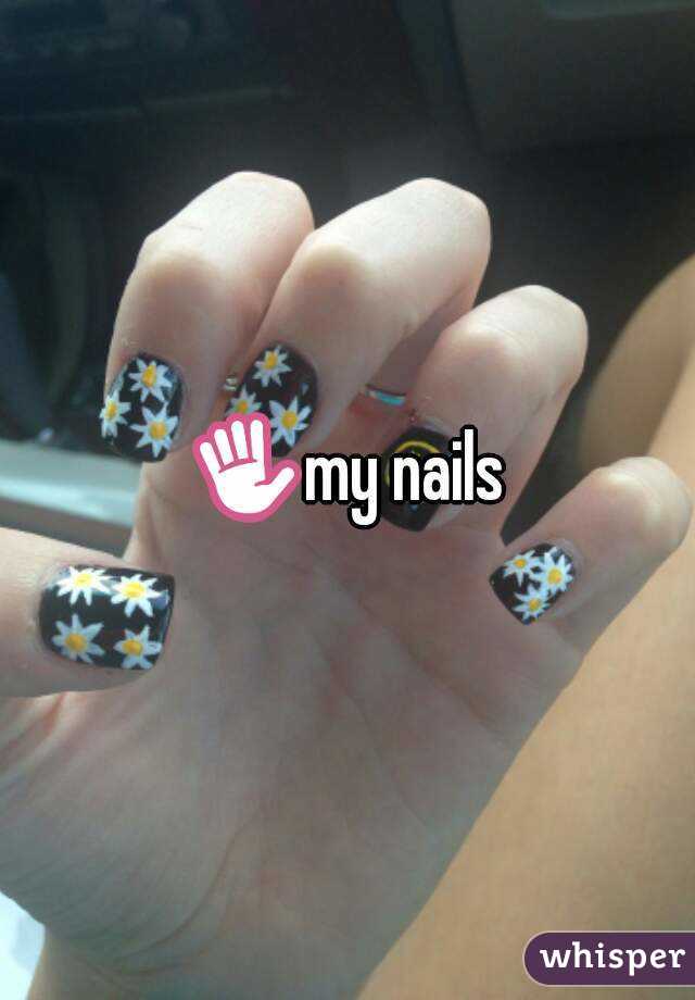 ✋my nails