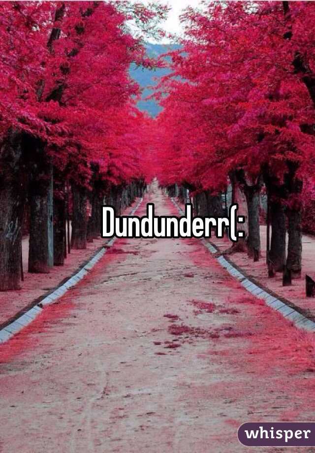 Dundunderr(: