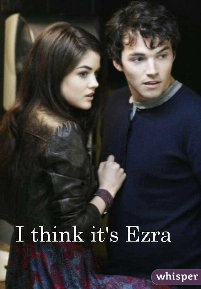 I think it's Ezra 