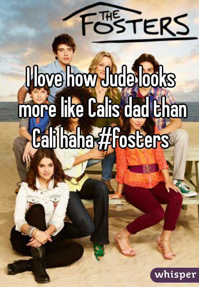 I love how Jude looks more like Calis dad than Cali haha #fosters 