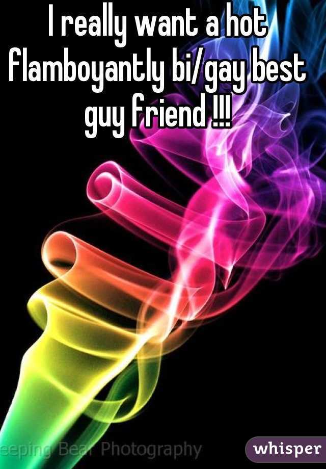 I really want a hot flamboyantly bi/gay best guy friend !!!

