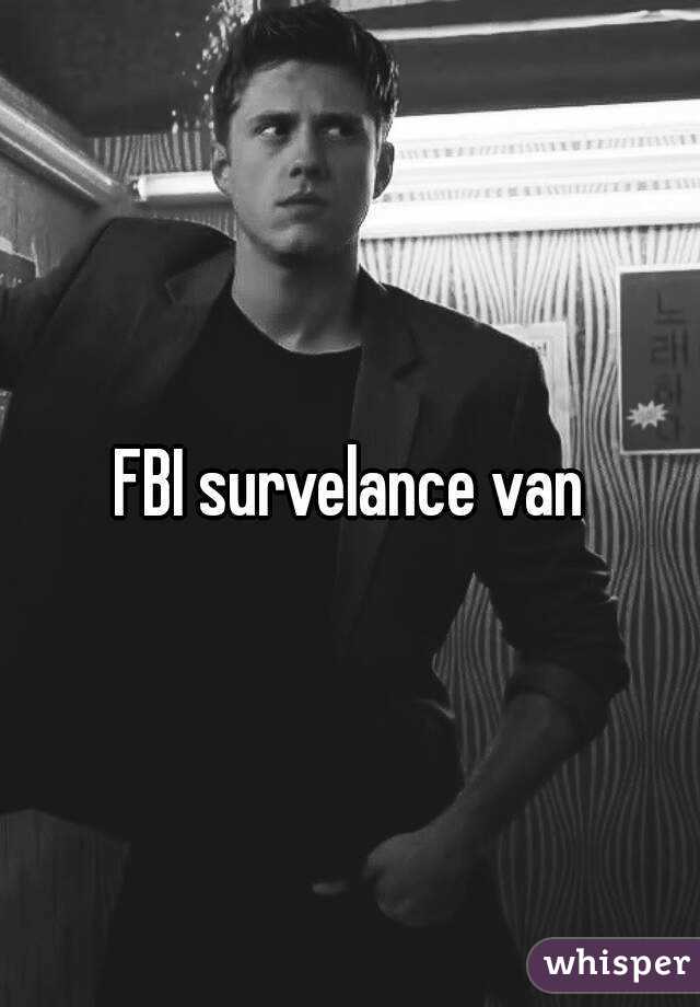 FBI survelance van