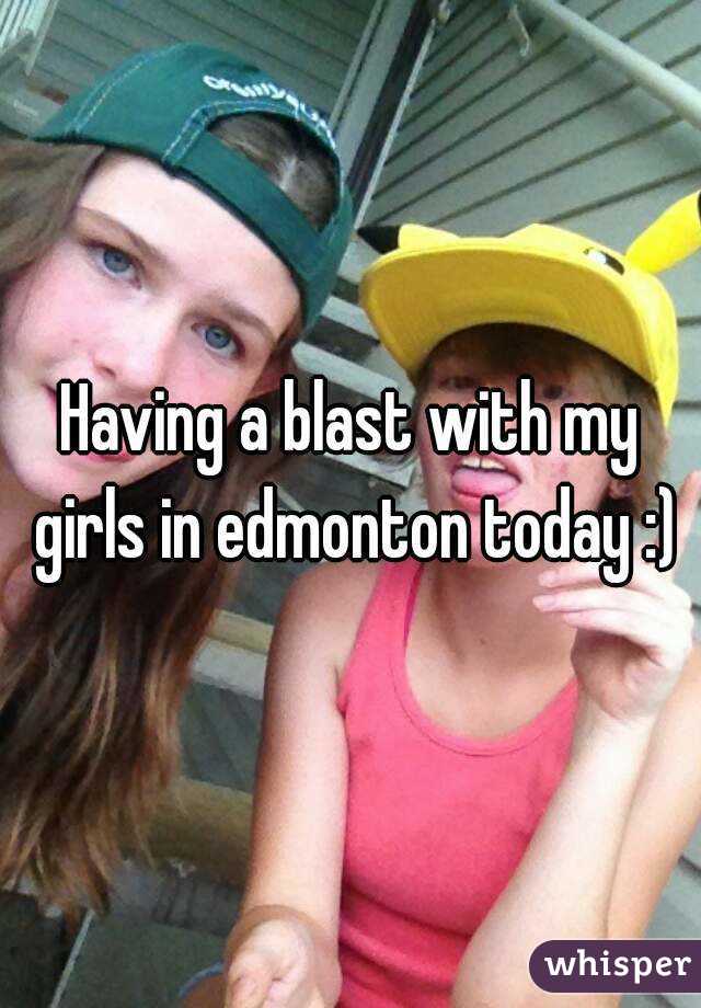 Having a blast with my girls in edmonton today :)