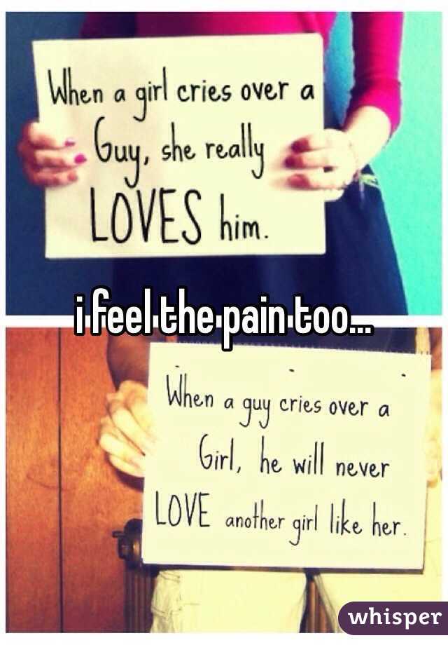 i feel the pain too...