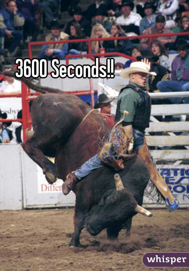 3600 Seconds!!