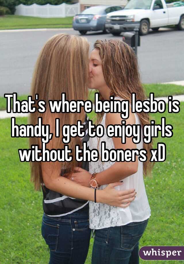 That's where being lesbo is handy, I get to enjoy girls without the boners xD