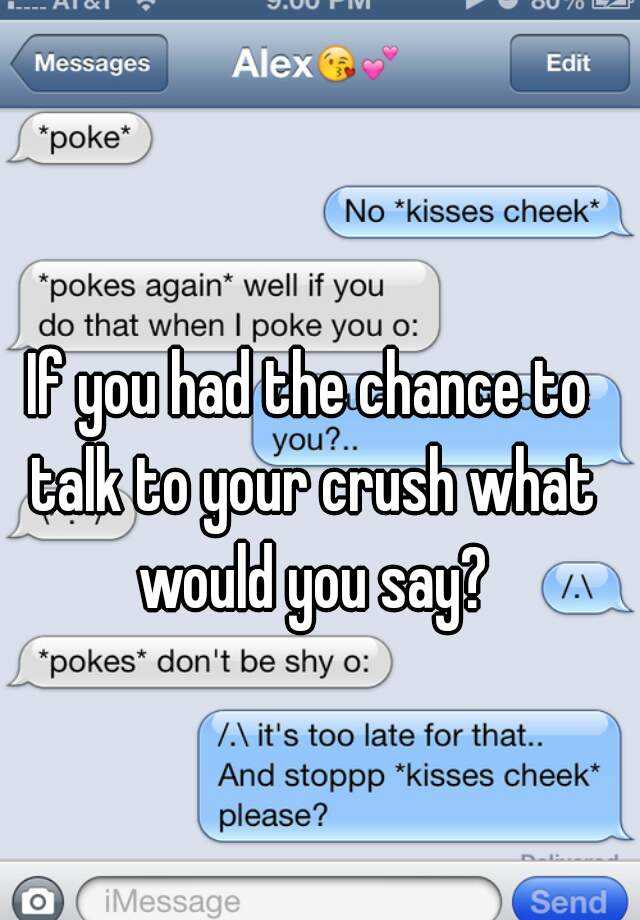 best conversations to have with your crush