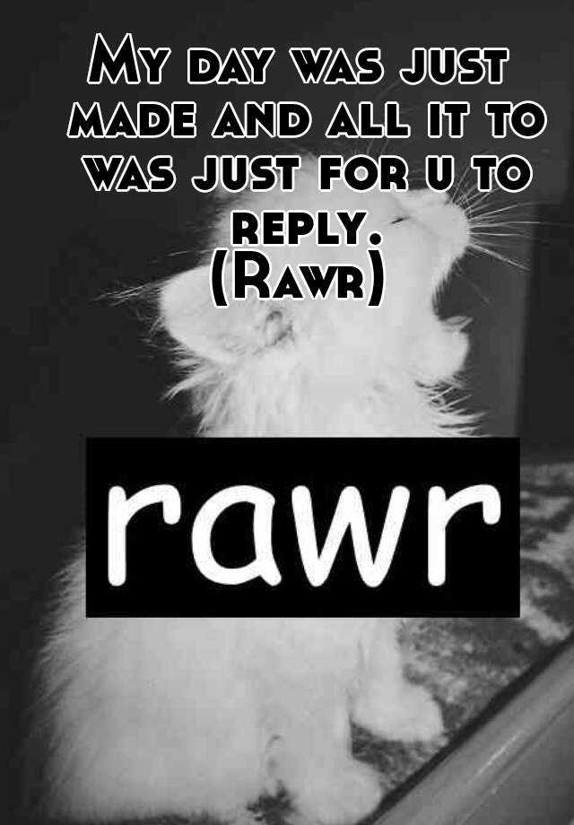 my-day-was-just-made-and-all-it-to-was-just-for-u-to-reply-rawr