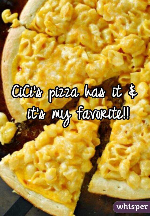 CiCi's pizza has it & it's my favorite!!