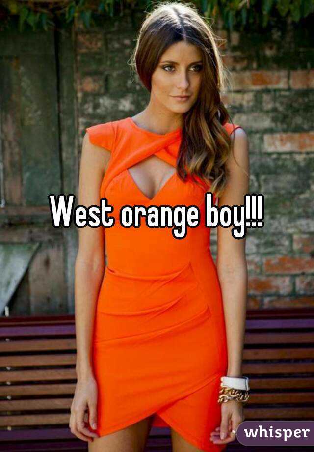West orange boy!!!