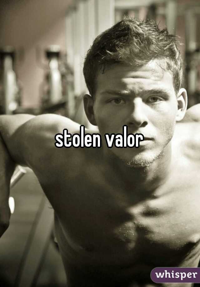 stolen valor