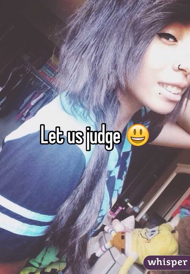 Let us judge 😃