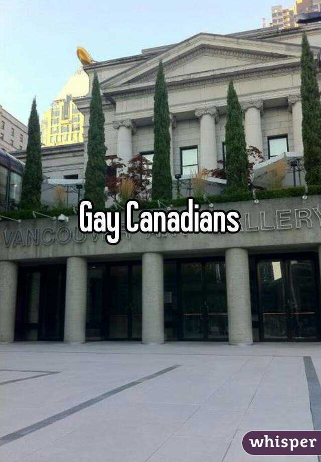 Gay Canadians