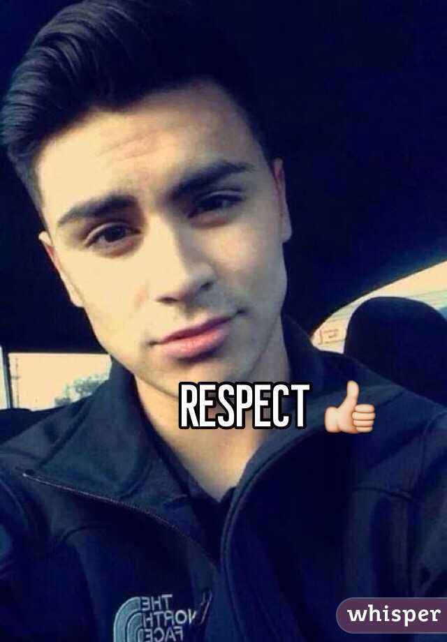 RESPECT 👍