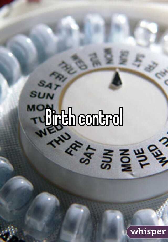 Birth control 