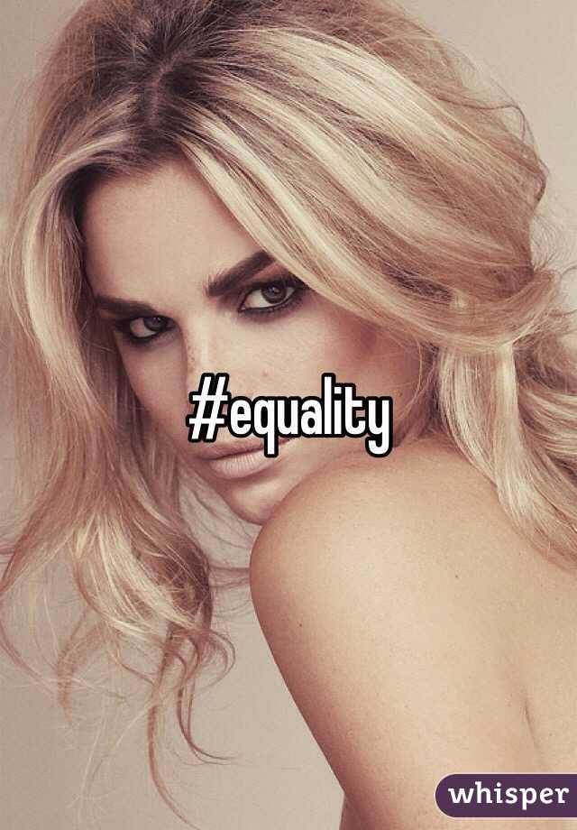 #equality