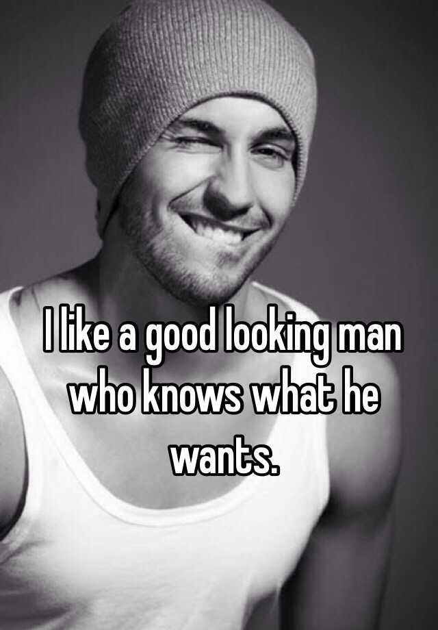 What Makes A Good Looking Guy