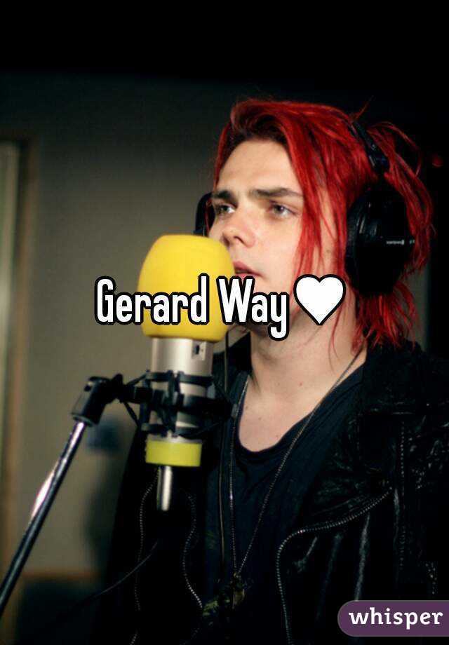 Gerard Way♥