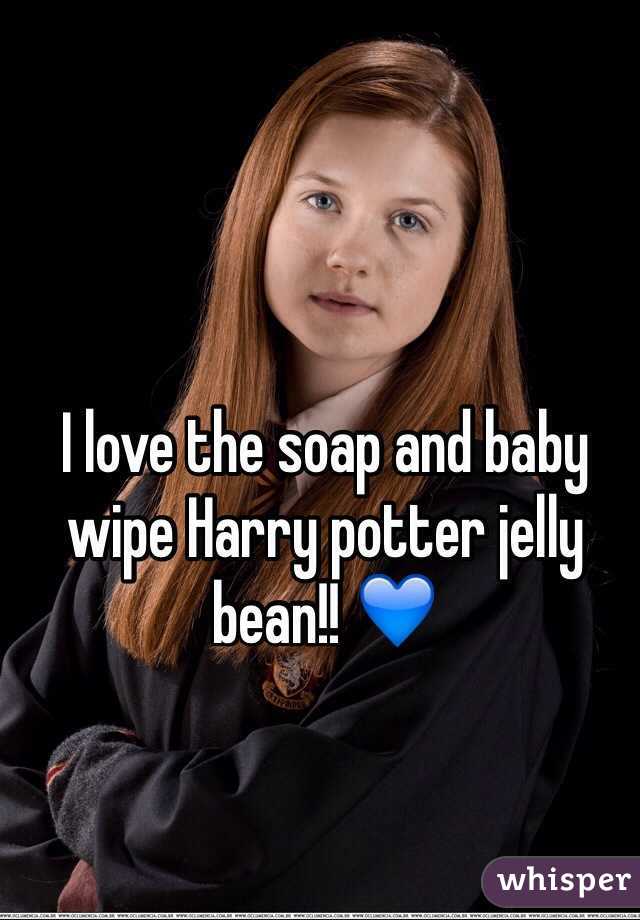 I love the soap and baby wipe Harry potter jelly bean!! 💙