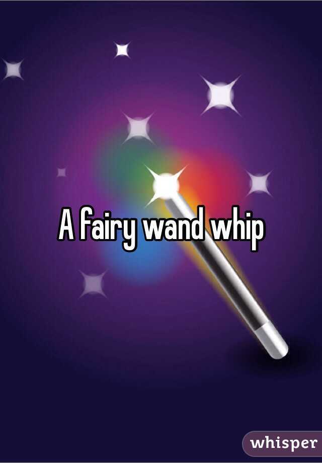 A fairy wand whip