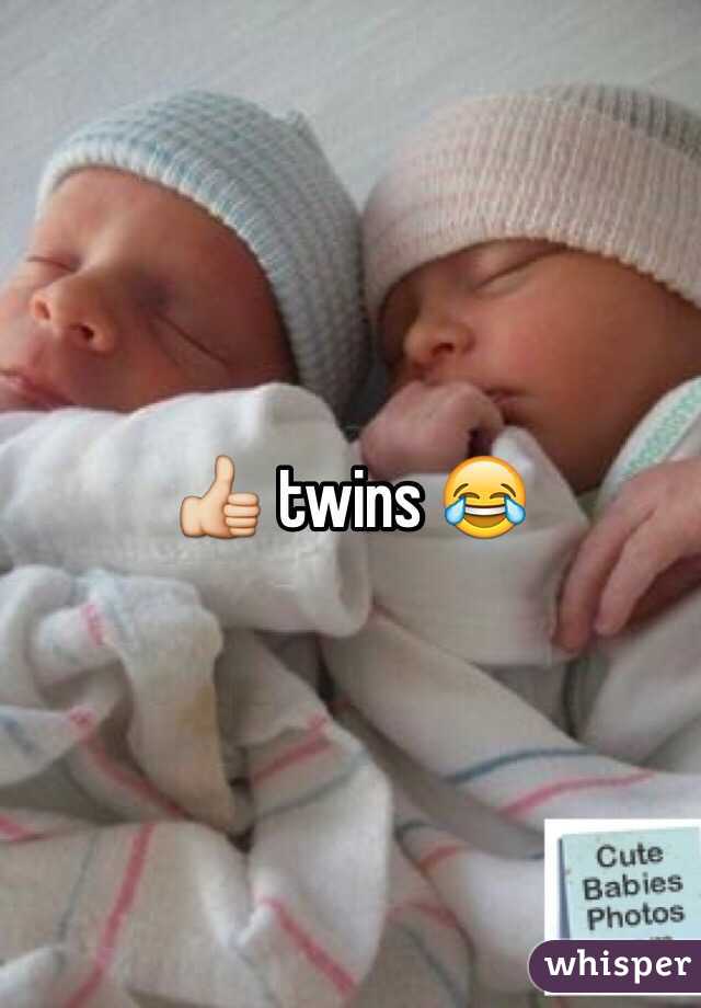 👍 twins 😂