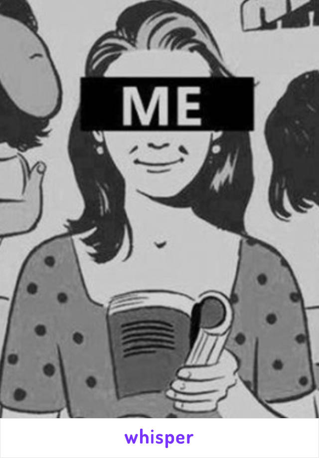 Oh I thought you were gonna be like those people who say "they have self esteem issues because they're trying to be something they aren't"