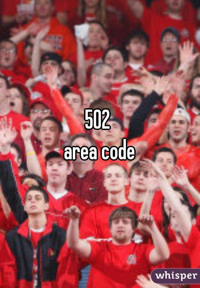 502 
area code